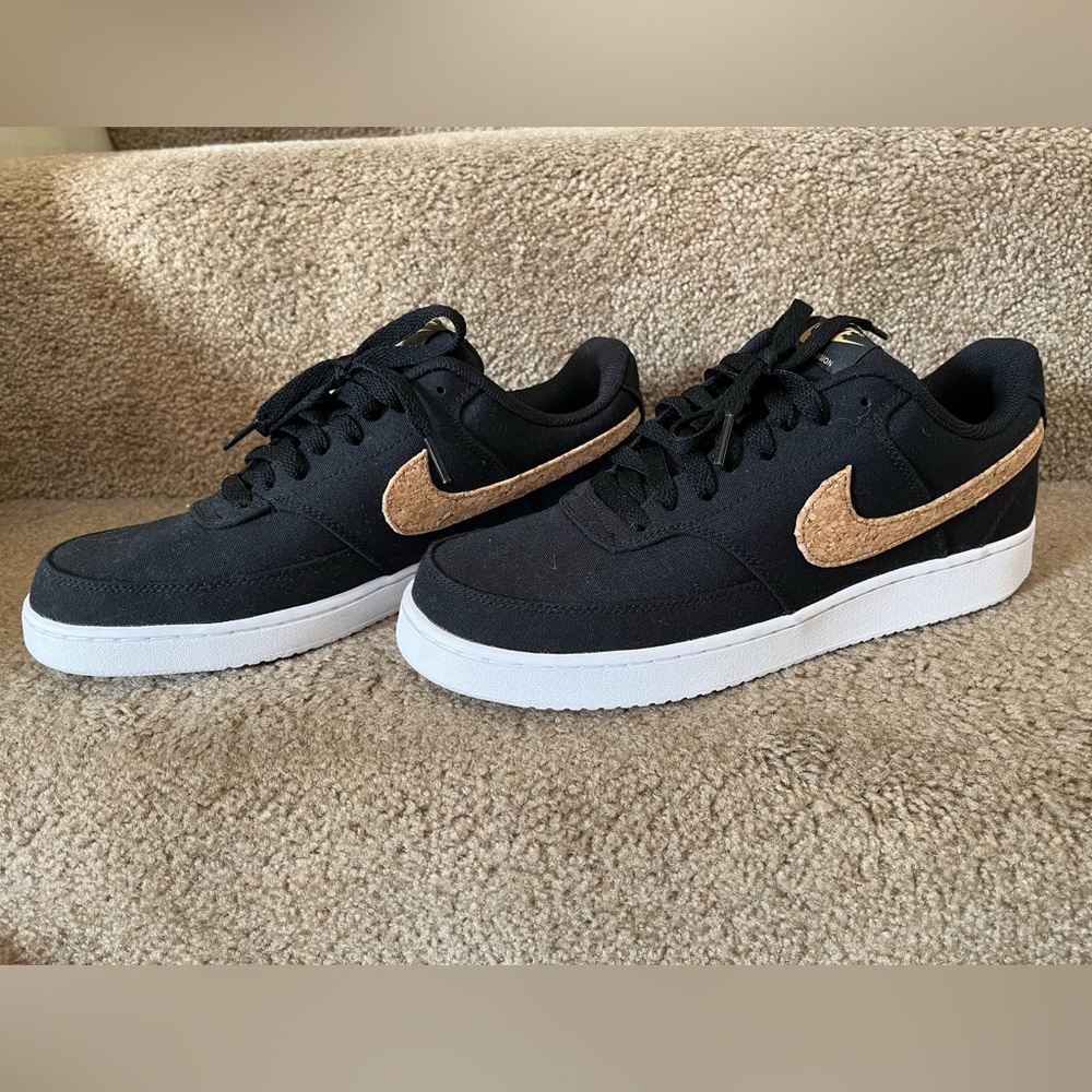 Nike court vision low with Cork swish